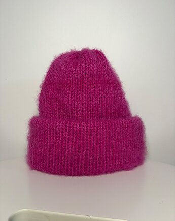Puchata czapa, fumi knits