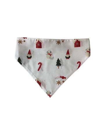 Bandana dla psa na gumce ŚWIĄTECZNA, Psia szafa