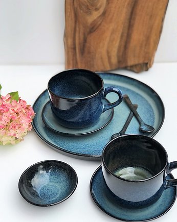 Patera ceramiczna / filiżanka 2 szt / zestaw dla dwojga, Ceramika Tyka
