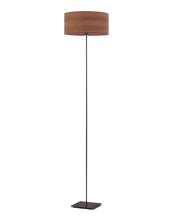 Minimalistyczna lampa stojąca z abażurem w stylu skandynawskim MEKSYK ECO, LYSNE