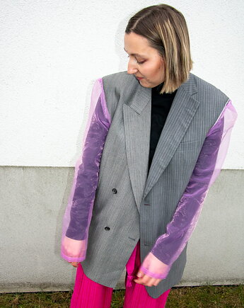 Marynarka Double silver pink, Rags Queen
