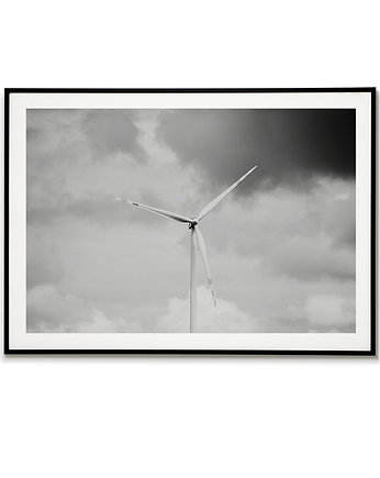 Plakat z Wiatrakiem-Plakat niebo-krajobraz, Bajkowe Obrazki