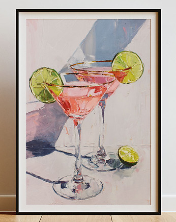 Plakat - Pink mojito, Harry Monkey