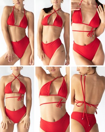 TROPIKO SWIMWEAR - góra bikini PLAYA czerwony, Tropiko Swimwear