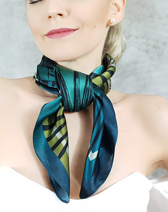 Jedwabna chusta premium, 90 cm - 90cm, Lenart View