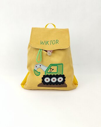 Personalizowany prezent dla chłopca - plecak z koparką, Enitka Sweet Baby Room