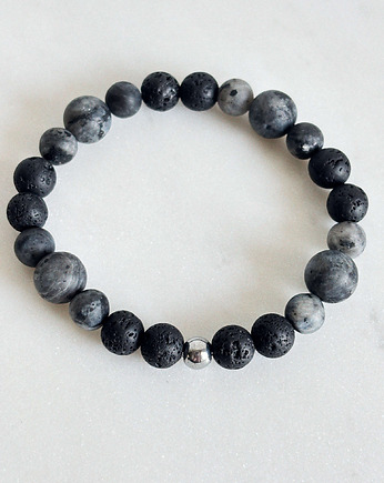 Bransoletka męska Larvikit, Chmolowska Jewellery