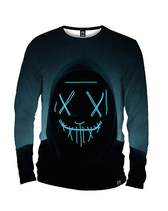 Koszulka Longsleeve Męska DR.CROW Neon Mask, DrCrow