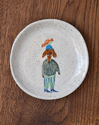 Ceramiczny talerz Przygody Jamnika Myszora, Richie Acapulco