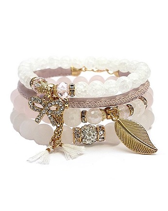 Light pink and white /05-04-22/ set, KiKa pracownia