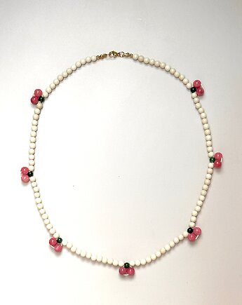 Naszyjnik owocowy z kamieni Malina, Konevka store