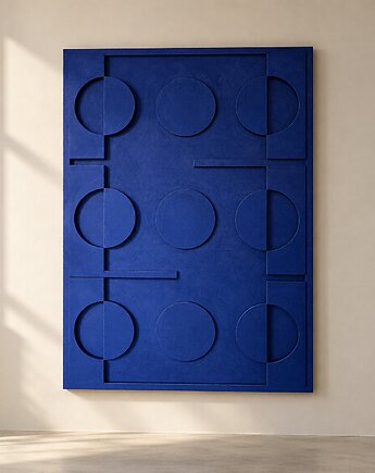 Minimalistyczny obraz 3D / relief 50x70, Luumi Studio