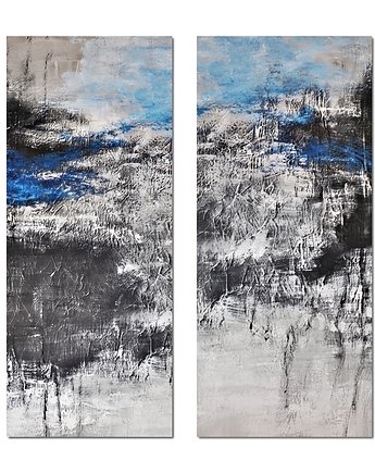 Tierra el Hielo 5, abstrakcja, nowoczesny obraz ręcznie malowany, Galeriai