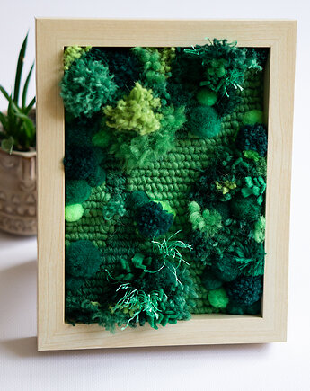 Leśna tkanina w ramce, Natela Weawes