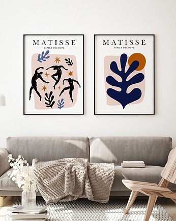 Zestaw plakatów - Henri Matisse w kolorze, OSOBY - Prezent dla 3 latka
