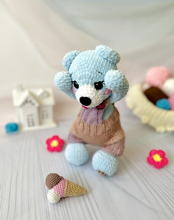 Miś w spodenkach - lody gratis, myszkotki