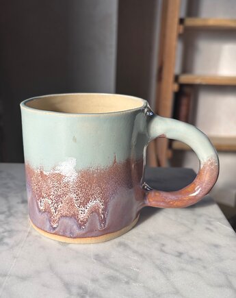 Duży Ceramiczny Kubek Handmade 450 ml Look at the Sky, Maison Fragile
