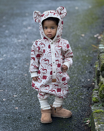 Kombinezon Uszaty Jabłuszka na Mleczku, ZZZforKIDS