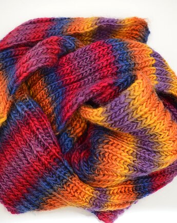 Szal multicolor, WOOLLY