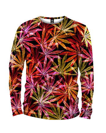 Koszulka Longsleeve Męska DR.CROW Red Hemp, DrCrow
