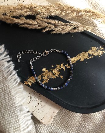 Bransoletka sodalit, hematiti