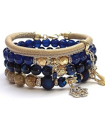 Dark blue and  sand vol. 7 /22.05.22/ -  set, KiKa pracownia