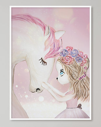 Pastelowy plakat dla dziecka, Pas De LArt