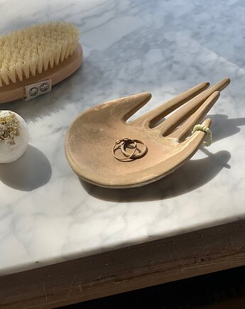 Ceramiczna Łapka Handmade Talerzyk na Biżuterię Wild Sands, Maison Fragile