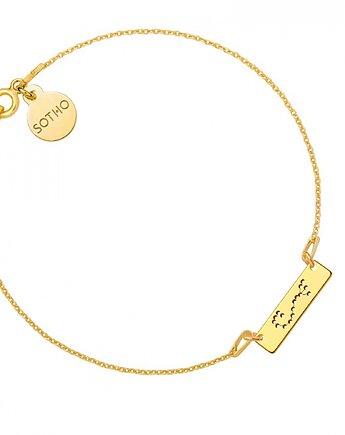 Złota bransoletka z konstelacją Skorpiona, SOTHO