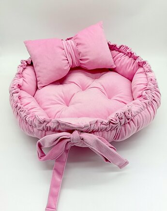 Legowisko VELZU 2w1  Różowy, Qluzar