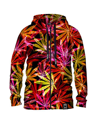 Damska Bluza Expres Zamek DR.CROW Green Hemp Red, DrCrow