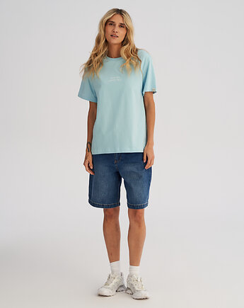 Koszulka damska REGULAR Leisure Club niebo, HARP TEAM