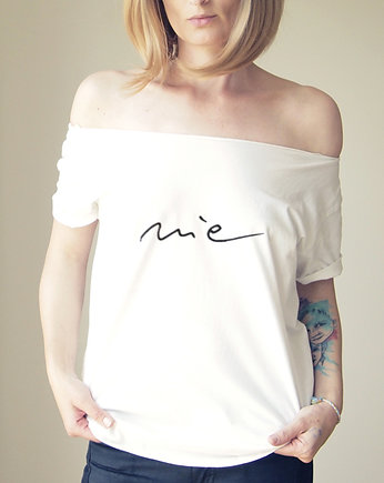 Nie Oversize Biały, ONE MUG A DAY