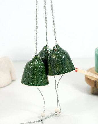 Ceramiczne dzwonki choinkowe, 10FingersArt