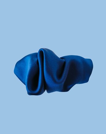 Scrunchie spinka klamra jedwabna tajemnicza noc, Capillum