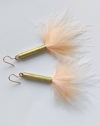 PIÓRKO kolczyki, Katarzyna Kaminska ART