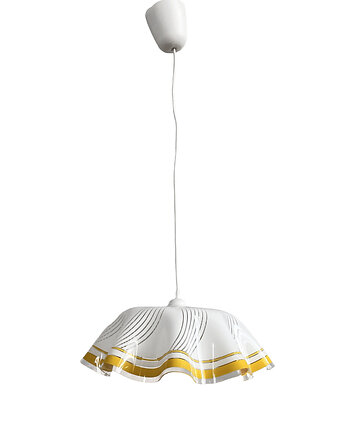 Kuchenna lampa sufitowa z plexi, Polska lata 90., Good Old Things