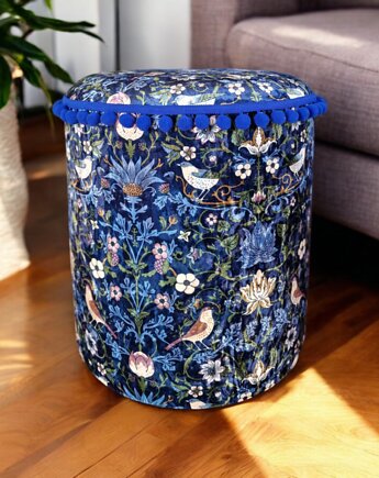 Pufa Boho Magiczny Las Stolik Kawowy, Meblove Kreacje