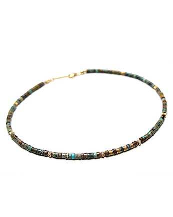 Turkus vol. 32 /choker/ - Szlachetna kolekcja /23.02.25/, KiKa pracownia