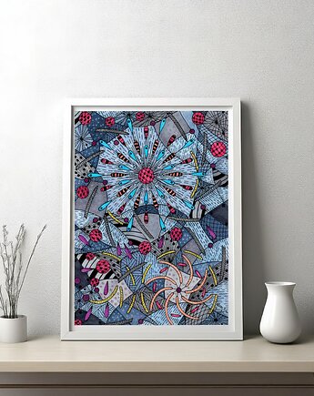 13. SUPERNOWA - rysunek, plakat., kama4you