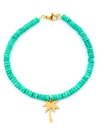 Bransoletka barwiona Lawa wulkaniczna (z zawieszką), Kulka Bransoletki