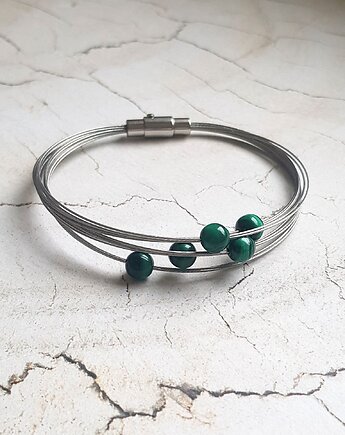 Bransoletka z Malachitem Siła Natury v simple, Mitsu