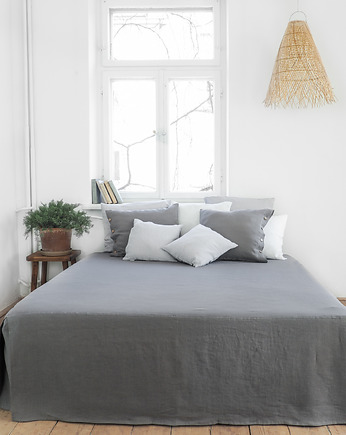 Lambrekin Classic TRUE GRAY, so linen!