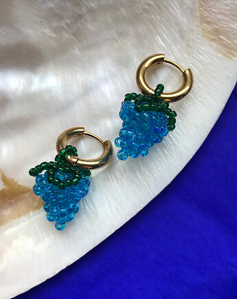 Kolczyki owoce winogrona, Meadow Jewelry