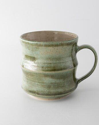 Kubek "zielony bambus", Moment Ceramika