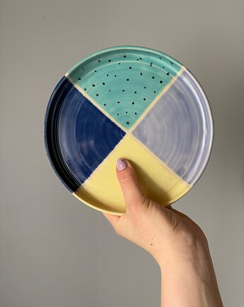 Talerz śniadaniowy, ewi_pottery