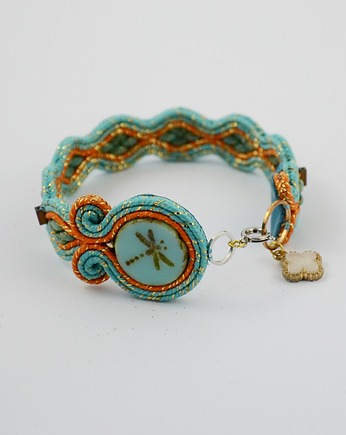 Blue dragonfly bracelet, Izziland