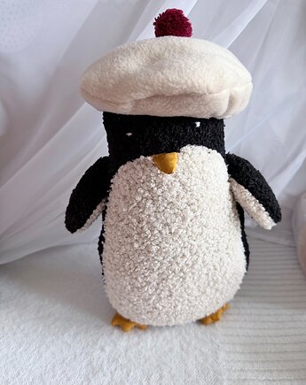 Przytulanka boucle PINGWINEK, Atelier Liliputki