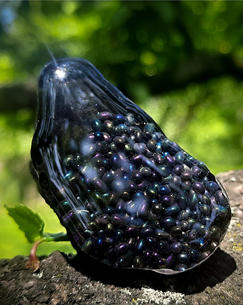 Ogromny pierścionek GlamFun, Figa handmade accessories