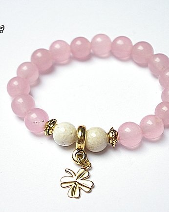 Baby shower - pink clover, KiKa pracownia